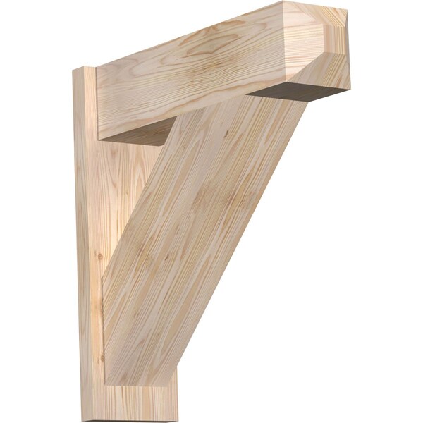 Ekena Millwork Traditional Smooth Craftsman Outlooker, Douglas Fir, 7 1/2"W x 26"D x 26"H OUT08X26X26TRA04SDF - main